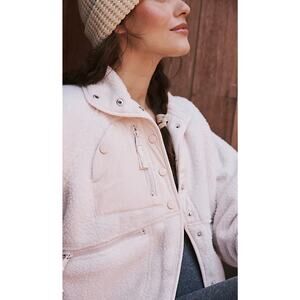 NWT Free People Movement X Hatch; Hit the Slopes Fleece Jacket; Large